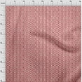 thumbnail image 4 of oneOone Viscose Chiffon Red Fabric Chevron Fabric For Sewing Printed Craft Fabric By The Yard 42 Inch Wide, 4 of 4
