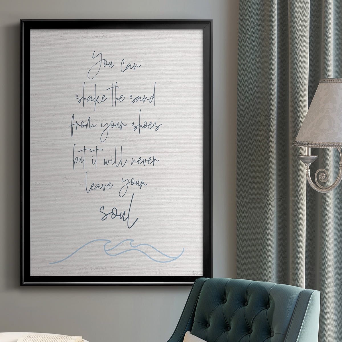 Shake the Sand Premium Classic Framed Print - Ready to Hang