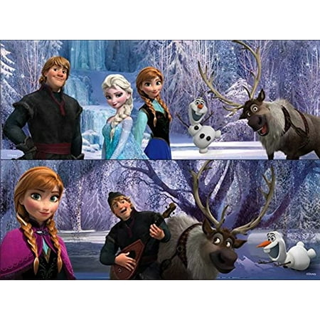 Disney Frozen 5 Wood Puzzles in Wood Storage Box
