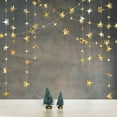 thumbnail image 2 of 52FT Gold Star Garland, Hanging Twinkle Little Star Streamer Bunting Banner, for Kids Room Birthday Ramadan Mubarak Baby Shower Wedding Party Decorations, 2 of 2