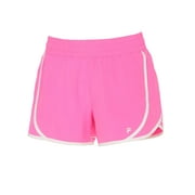 Fila Sport Women’s Athletic Sport Mid Rise Shorts Pink Trillion White WF84V302RS1