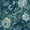 ARF8245-INDIGO BLOOM, variant on GENIMO 5'x7' Area Rug for Living Room, Machine Washable Non Slip Low Pile Rug for Bedroom Dining Room, Muted Floral, Dusty Blue
