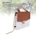 thumbnail image 3 of Cute Handbag Women Shoulder Bag Top Handle Purse with Color Blocking Design  Suitable for Any Age, 3 of 7