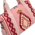 thumbnail image 4 of Wrangler Duffel Bag for Women Large Travel Weekender Bag Designer Tapestry Carry On Bags, Tapestry-Pink, 4 of 7