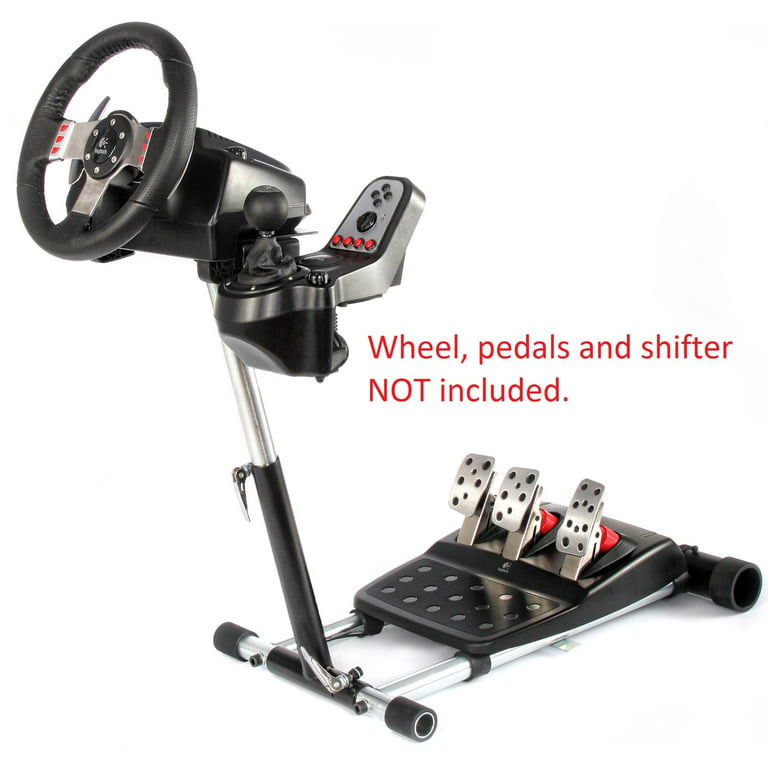 tale rabat fire gange Wheel Stand Pro G Racing Steering Wheel Stand Compatible With Logitech G29,  G923, G920, G27, G25 Wheels, Deluxe, Original V2 Stand. Wheel and Pedals  Not included. - Walmart.com