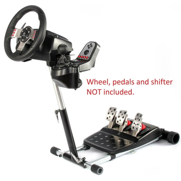 commando Grazen Het formulier Wheel Stand Pro G Racing Steering Wheel Stand Compatible With Logitech G29,  G923, G920, G27, G25 Wheels, Deluxe, Original V2 Stand. Wheel and Pedals  Not included. - Walmart.com