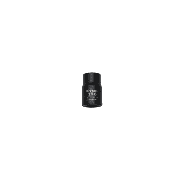 K Tool International Socket Impact 7/16 in. 3/8 in. Dr 6pt