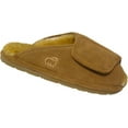 thumbnail image 2 of Lamo Sheepskin M0604-CNT-L Mens Wrap Slipper, Chestnut - Large, 2 of 2