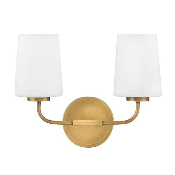 853452HB Lark Kline - 24W 2 LED Bath Vanity-11 Inches Tall and 14.25 Inches Wide-Heritage Brass Finish