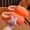 Orange, variant on FITORON Kids Fleece Lined Cartoon Bunny Clog Slippers - Pink Indoor House Shoes for Girls,Size 7.5-9 Years