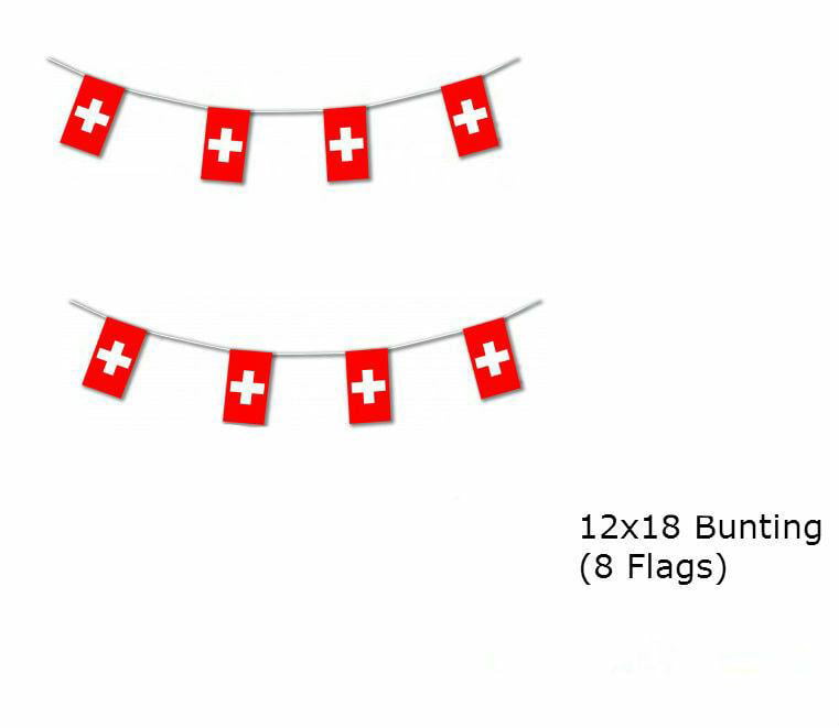 Azores Country 12x18 Bunting String Flag Banner 8 Flags 