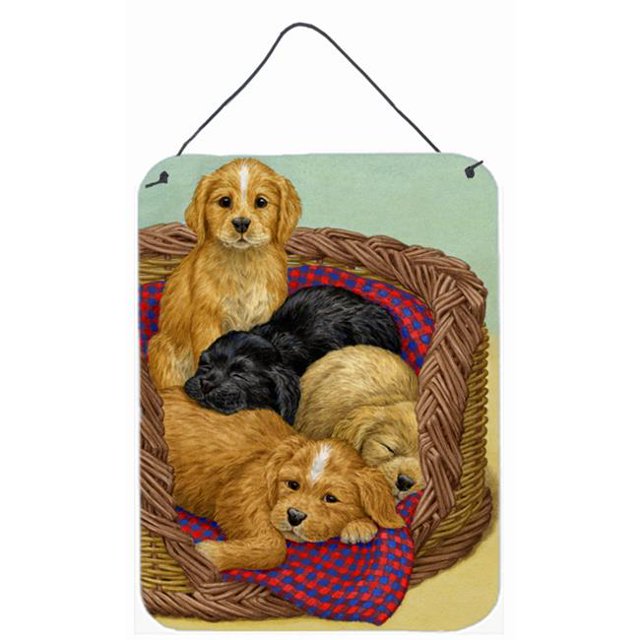 Carolines Treasures ASA2155DS1216 Impressions Murales et de Porte de Chiots