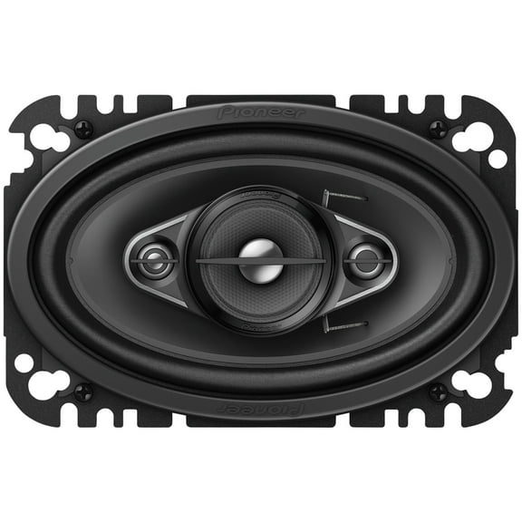 Pioneer TS-A4670F 4" x 6" - 4-way, 210 W Max Power 1-62" Cone Midrange - Coaxial Speakers (pair)