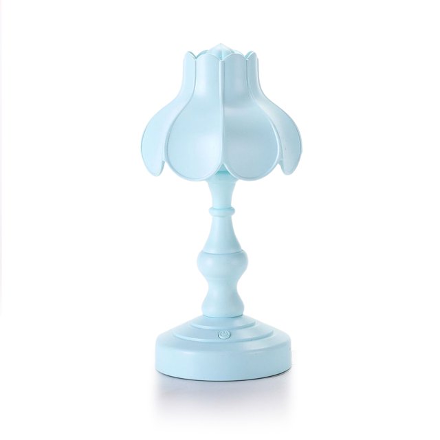 Luces de mesa 2W Forma de flores Decoración LED Lámparas nocturnas de ahorro de energía Encuentra conjuntos de iluminación decorativa para compartir Hotel Light Blue Inevent HA011360-06B