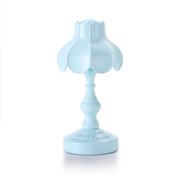 Luces de mesa 2W Forma de flores Decoración LED Lámparas nocturnas de ahorro de energía Encuentra conjuntos de iluminación decorativa para compartir Hotel Light Blue Vogacara HA011360-06B
