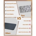 thumbnail image 5 of Black Stripe Stair Treads Non Slip for Steps Retro Abstract Art Farmhouse Black Stripe Waves 7 Pcs Reusable Adhesive Stair Runner Mats for Dogs Elders Carpet Treads Rugs for Staircase 8x30 In, 5 of 7