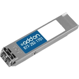 AddOn - XFP transceiver module - 10 GigE - 10GBase-LR - LC single-mode - up to 6.2 miles - 1310 nm - for Juniper M-series M120