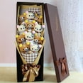 thumbnail image 2 of Bear Bouquet Relax Bear/lesbian Bear Cartoon Flower Gift Flowers Birthday Valentine's Day Gift Creative Graduation BouquetStyle 980 cm Deng Xun unisex, 2 of 2