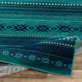 thumbnail image 4 of Mark&Day Area Rugs, 8x11 Creston Rustic Teal Area Rug (7'10" x 11'2"), 4 of 6