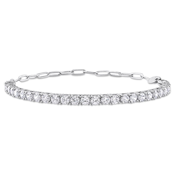 Everly Women's Cubic Zirconia Sterling Silver Tennis Bracelet