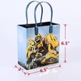 thumbnail image 6 of 12 pcs Transformers Bumble Bee Party Favor Supplies Goodie Gift Loot Bag Small for Kids Multicolor, 6 of 7