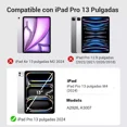 thumbnail image 2 of 2 Piezas Mica Cristal Templado Para iPad Pro 13 Inch M4 2024, 2 of 8
