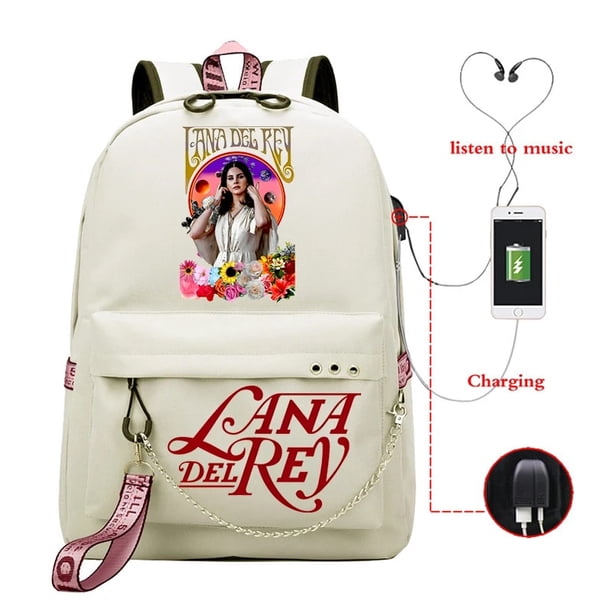 Lana Del Rey School Backpack Bags School Backpack for College Students Backpacks for Teenage Girls Lana Del Rey Bookbag Mochila