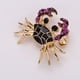 thumbnail image 5 of Broche decorativo de cangrejo, pin de solapa de animal, broche lindo, broche de cangrejo pequeño, broche de mujer, 5 of 5