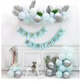 thumbnail image 2 of Banner de feliz cumpleaños azul Con letras doradas brillantes CHAO, 2 of 4