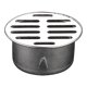 thumbnail image 1 of Cubierta de drenaje de piso de acero inoxidable | Acero inoxidable 304 de alta resistencia | Rejilla redonda antiobstrucción para jardín, patio y techo | Diseño de gran desplazamiento y antiolor, 1 of 2