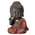 thumbnail image 2 of Esculturas de Buda para mascotas, decoración de cerámica, regalo de Tathagata, lindas artesanías. rojo, 2 of 7