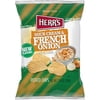 Herr's Sour Cream & French Onion Flavored Ripple Potato Chips 7.75oz