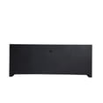 thumbnail image 3 of Elegant Decor Modern 2 Door 59" Clear Mirrored Faux Log Fireplace TV Stand, 3 of 10