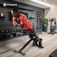 thumbnail image 4 of Stamina X Adjustable Ab, Back, & Core, Exercise Hyperextension Bench, Black, 4 of 11