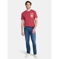 thumbnail image 2 of Harry Potter Men's and Big Men's Gryffindor Alumni Graphic Tee with Short Sleeves, Sizes S-3XL, 2 of 6