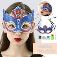 thumbnail image 1 of SMihono Adult Diy Point Diamond Individually Wrapped Masquerade Mask Home Decoration on Clearance, 1 of 9