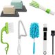 thumbnail image 1 of Cepillo De Limpieza De Ventanas Cepillo De Nailon Multiusos Fácil De Almacenar Práctico Kit De Limpieza Para El Hogar Cocina Baño Ventana 8 Uds. Minnieouse HA013209-00, 1 of 7