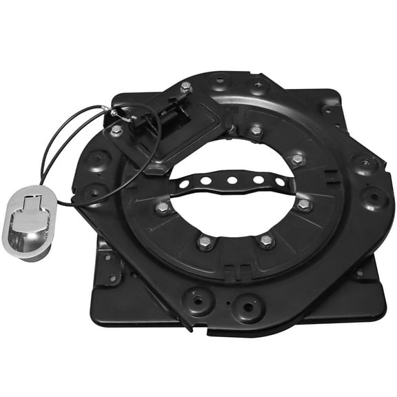 3mm steel plate 360° ​​rotation heavy duty seat swivel base with control switch