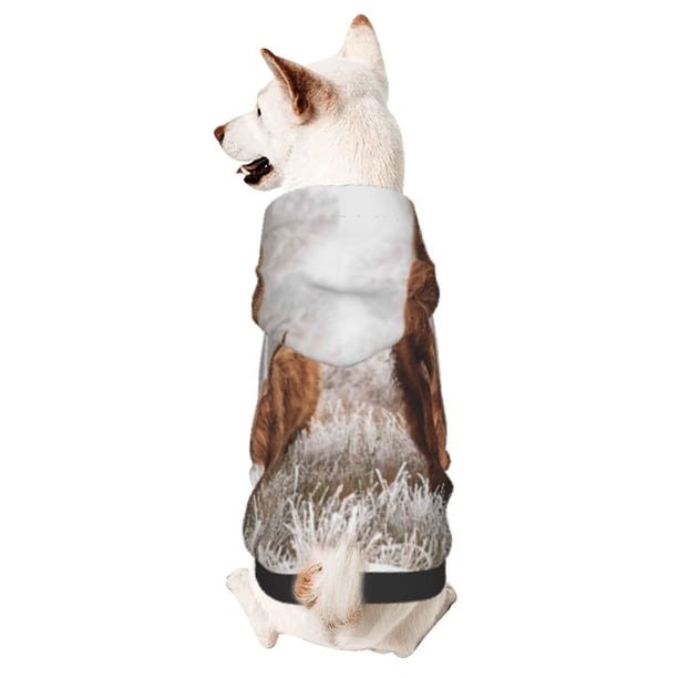 Balery Yak Sudadera con Capucha para Perros Pequeños – Ropa para Mascotas, Disfraz para Perros y Gatos, Ideal para Fiestas y Cosplay-Medium