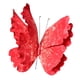 thumbnail image 1 of Decoración de fiesta de mariposas 3D, fondo decorativo, mariposa falsa decorativa para pared Rojo, 1 of 9