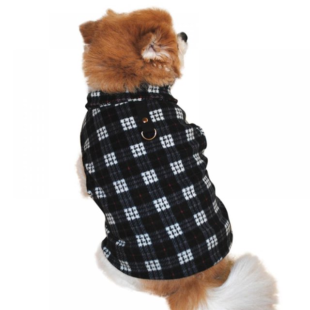 Bangus Dog Winter Coat,Dog Plaid Vest Cold Weather Dog Clothes Pet Apparel for Small Medium Large Dogs