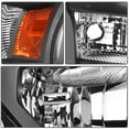 thumbnail image 5 of Black Housing Pair Headlights Assembly Fits 2015-2017 Ford F-150 Left + Right, 5 of 8