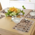 thumbnail image 4 of Ambesonne Medieval Place Mats Set of 4, Rusty Spanish Entrance, Standard Size, Pale Brown, 4 of 6