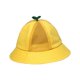 thumbnail image 2 of Sombrero de playa para el sol, protección solar informal de Panamá, bonito sombrero pequeño portátil amarillo, gorra de pescador, sombrero de verano p 58cm, 2 of 8