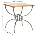 thumbnail image 4 of SAFAVIEH Alvin Wood Top End Table Natural, 4 of 5
