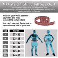 thumbnail image 2 of MRX Weight Lifting Leather Belt Training Fitness Back Support Purple XXL, 2 of 5