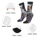 thumbnail image 5 of Fotbe Cat Astronaut In Space Calcetas Largas con Estampado para Hombre y Mujer – Calcetas de Compresión Transpirables y Elásticas, Viajar y Uso Diario Talla 5-11, 5 of 6