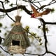 thumbnail image 5 of Casas de aves,Jaulas de pájaros Nido Posadero Choza de pájaros Casa colgante,Lugar Afuera Acogedor Colibrí Jaula ,Pajarera al aire libre Colibríes tejidos al aire CUTICAT  Casas de aves, 5 of 8