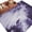 Purple, variant on Burnt Orange Ombre Clouds Round Area Rug 7Ft Washable Circle Rugs for Dorm Laundry Room, Modern Abstract Gradient Cloud Non-Slip Carpet Floor Mats Indoor Outdoor Carpet Runner Aesthetic Home Decor