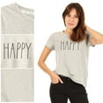 thumbnail image 4 of RAE DUNN Women's Short Sleeve Icon T-Shirt Short Sleeve Tee, 4 of 7